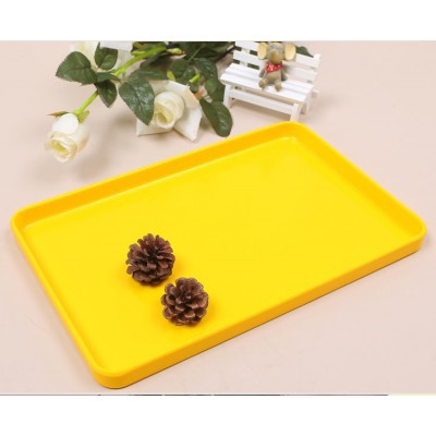 Food grade Melamine Bread cake tray Hotel tea tray storage tray rectangular tray