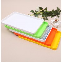 Creative home flat cutting board storage tray rectangular tray snack tray